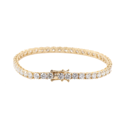 9.02ct Diamond Tennis Bracelet - 2