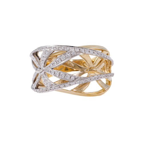 0.63ct Diamond Dress Ring, 18ct 9.7g