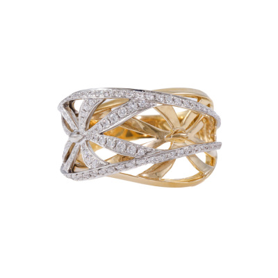 0.63ct Diamond Dress Ring, 18ct 9.7g