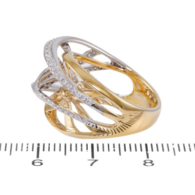 0.63ct Diamond Dress Ring, 18ct 9.7g - 3