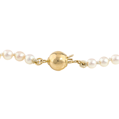 7.3-3.6mm Akoya Pearl Stand Necklace - 5