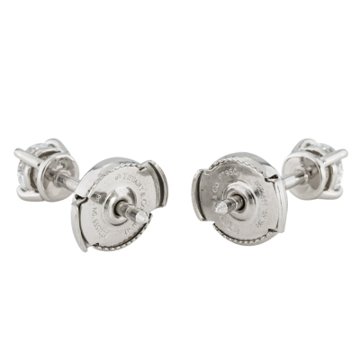 Tiffany & Co. Solitaire Diamond Earrings - 6