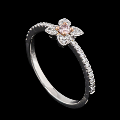 Argyle Origin Intense Pink Diamond 0.06ct GSL - 5