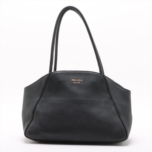 Prada Medium Leather Soft Tote Bag