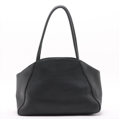 Prada Medium Leather Soft Tote Bag - 2