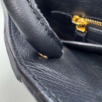 Prada Medium Leather Soft Tote Bag - 6