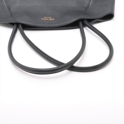 Prada Medium Leather Soft Tote Bag - 11