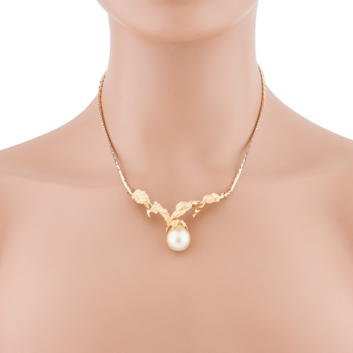 14.2mm South Sea Pearl Necklace 18ct Gold 24.4g