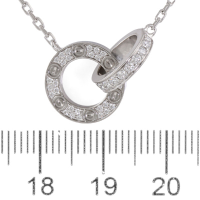 Cartier Love Pendant, Diamond - 2