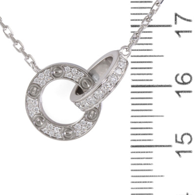 Cartier Love Pendant, Diamond - 3