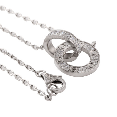 Cartier Love Pendant, Diamond - 7
