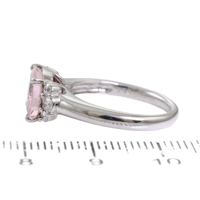 2.50ct Morganite & Diamond Ring - 3