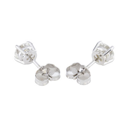 0.91ct Diamond Studs GIA E VS2 - 6
