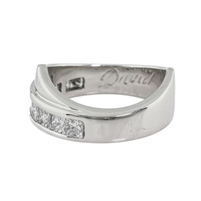 2.06ct Centre Diamond Ring & Matching Band GIA - 3