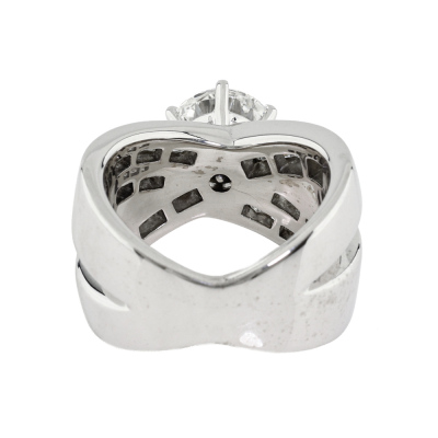 2.06ct Centre Diamond Ring & Matching Band GIA - 10