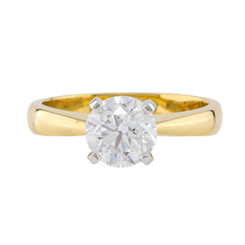 1.50ct Diamond Solitaire Ring GIA E VS2