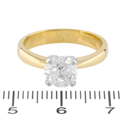 1.50ct Diamond Solitaire Ring GIA E VS2 - 2
