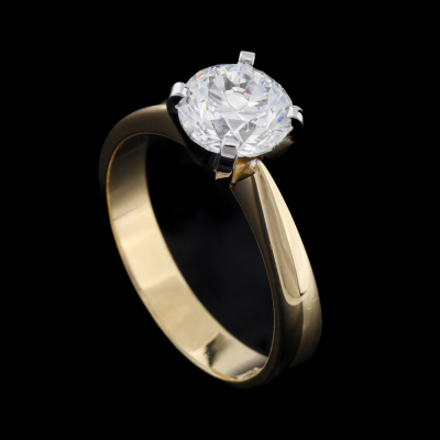 1.50ct Diamond Solitaire Ring GIA E VS2 - 5