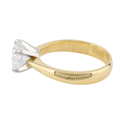 1.50ct Diamond Solitaire Ring GIA E VS2 - 7