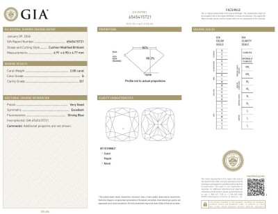 2.00ct Loose Diamond GIA G SI1 - 2