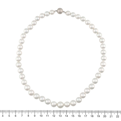 South Sea Pearl Strand Necklace 10.8-8.1mm - 3