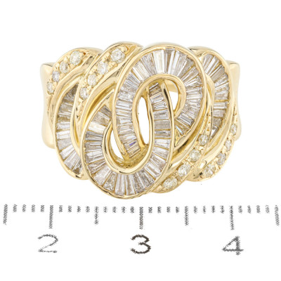 1.35ct Diamond Dress Ring, 18ct Gold - 2