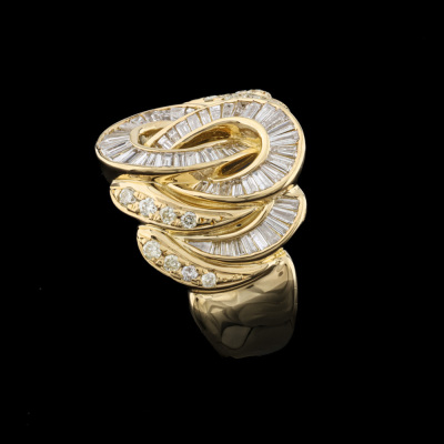 1.35ct Diamond Dress Ring, 18ct Gold - 6