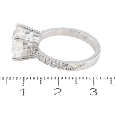 3.03ct Diamond Solitaire Ring GIA I VS1 - 2