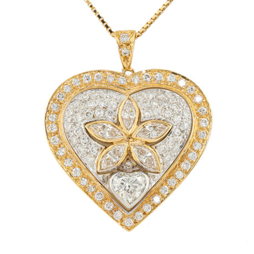 2.19ct Diamond Dress Pendant