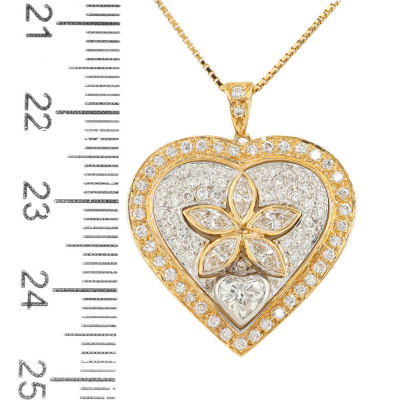 2.19ct Diamond Dress Pendant - 3