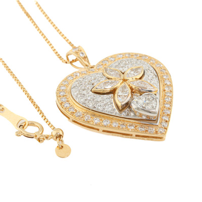 2.19ct Diamond Dress Pendant - 5