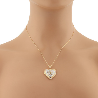 2.19ct Diamond Dress Pendant - 6