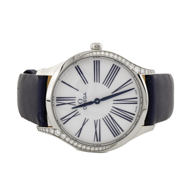 Omega De Ville Tresor with Diamond Watch - 5