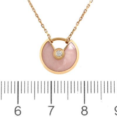 Amulette de Cartier Pink Opal Necklace - 4