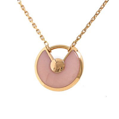 Amulette de Cartier Pink Opal Necklace - 6