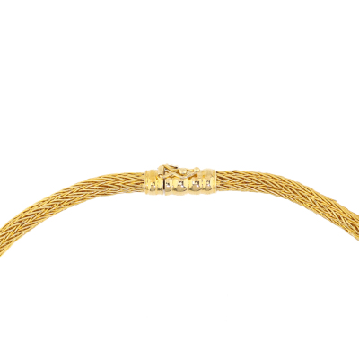 Sapphire, Diamond & Ruby Leopard Necklace - 7