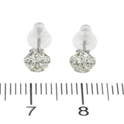 0.88ct Diamond Studs - 2