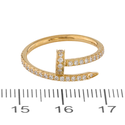 Cartier Juste Un Clou Diamond Ring - 2