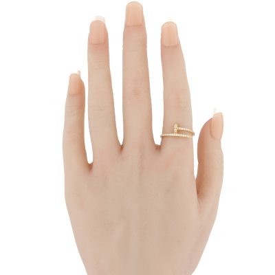 Cartier Juste Un Clou Diamond Ring - 7
