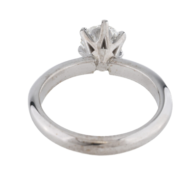 0.80ct Diamond Solitaire Ring GIA F VS1 - 5