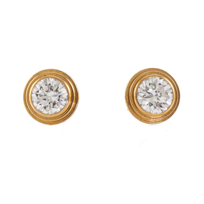 Cartier DAmour Diamond Stud Earrings