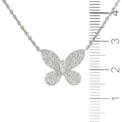 Graff Butterfly Diamond Pendant - 3