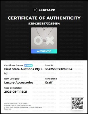 Graff Butterfly Diamond Pendant - 4