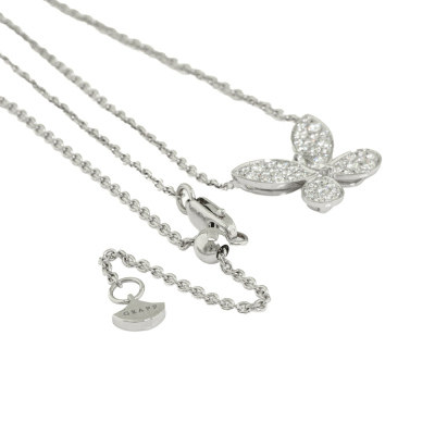 Graff Butterfly Diamond Pendant - 8