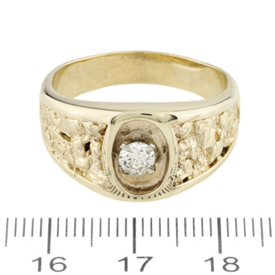 Diamond Gold Ring 12.5g - 2