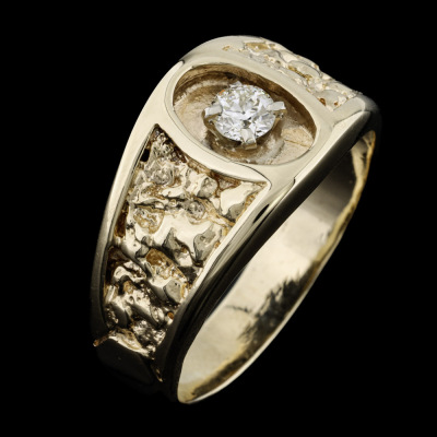 Diamond Gold Ring 12.5g - 6