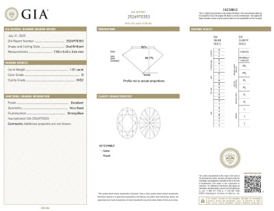 1.01ct Loose Diamond GIA D VVS2 - 2