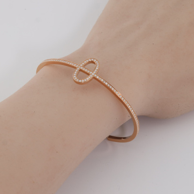 Hermes Chaine D Ancre Contour SH Bracelet - 5