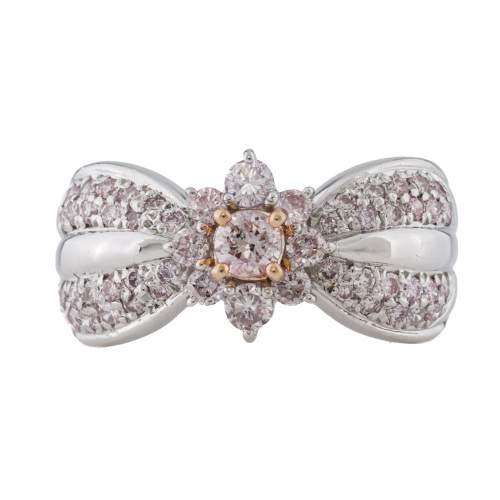 0.75ct Argyle Origin Pink Diamond Ring GSL