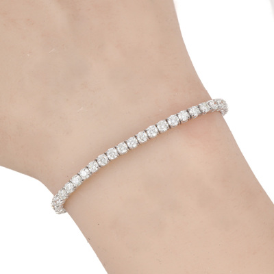 5.98ct Diamond Tennis Bracelet - 5